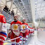 Юниорская сборная России по хоккею одержала победу над командой из США на новгородском льду