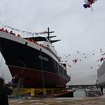 В Санкт-Петербурге спустили на воду исследовательское судно «Ильмень»