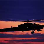 В небе над Великим Новгородом появились боевые вертолёты