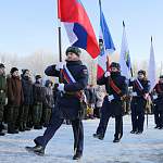 23 февраля в Великом Новгороде начали с посвящения в юнармейцы