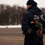 В Великом Новгороде дорожные полицейские поздравят женщин-водителей с 8 марта