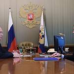 Андрей Турчак рассказал Владимиру Путину о новациях в «Единой России»
