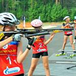 На соревнованиях в Пестовском районе встретятся более сотни юных биатлонистов