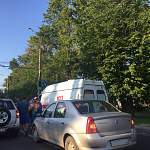 В центре Великого Новгорода произошло ДТП с четырьмя автомобилями