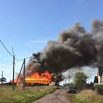 МЧС предупреждало: в новгородском Трубичине произошел пожар
