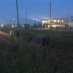 На автобусной остановке в Новой Мельнице сбили двух мужчин