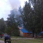 Неизвестные подожгли веранду в детском саду Великого Новгорода