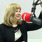 Анна Черепанова открыла эфир «Людоведов» на радио «Комсомольская правда Великий Новгород»