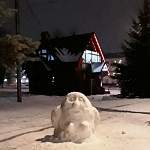 «53 новости» выяснили, кто создает снежных чудиков в центре Великого Новгорода