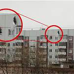 В Великом Новгороде жители девятиэтажки наняли альпинистов, чтобы не мерзнуть
