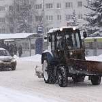 Новгородская мэрия отчиталась об уборке улиц за сегодняшнее утро