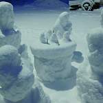 В Новгородской области деревня приняла вызов и вышла на тропу лепки снеговиков