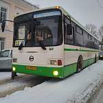 Мэр Великого Новгорода Сергей Бусурин проверил, как убирают снег