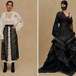 «Крестецкая строчка» участвовала в модном показе Ульяны Сергеенко в Париже