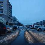Сегодня в Великом Новгороде предпримут еще одну попытку вывезти снег из кармана по проспекту Мира