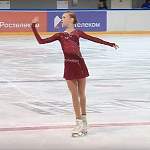 Среди девушек на Кубке России по фигурному катанию безоговорочную победу одержала Майя Хромых