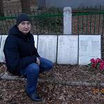  Военнослужащий из Казахстана исполнил свою мечту – побывал на могиле прадеда, погибшего на Новгородчине