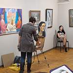 В Великом Новгороде прошел мастер-класс «Портрет»: искусство живописи для всех 