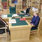 Андрей Никитин и Елена Леонтьева обсудили проблемы Парфинского района