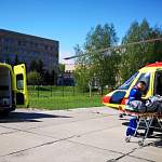 Вертолет санавиации впервые подключился к спасению жителя Новгородской области на догоспитальном этапе