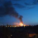 На ночном пожаре в Трубичине пострадала 73-летняя женщина