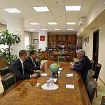 Андрей Никитин встретился с главой Росфинмониторинга Юрием Чиханчиным