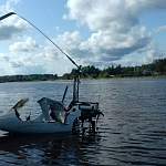 Невдалеке от восточной части Новгородской области в реку упал вертолёт