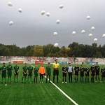 Новгородские футболисты почтили память погибших в Беслане и на Дубровке