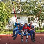 В новгородском реабилитационном центре открылся игровой парк