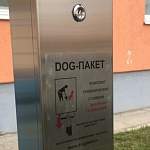 Бесплатные пакеты для уборки за собаками появились во дворах Великого Новгорода