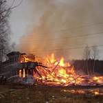 Еще один дом сгорел в Новгородской области