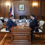 Андрей Никитин и Алексей Миллер обсудили вопросы сотрудничества региона и «Газпрома»