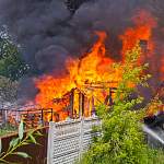Причина 80% всех пожаров в Новгородской области — неосторожное обращение с огнем