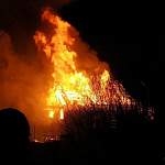 На пожаре в Новгородском районе погиб мужчина