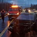 Две серьезные аварии произошли в Новгородской области