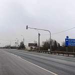 Фотофакт: у поворота на деревню Шолохово появился долгожданный светофор