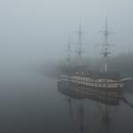 Воскресным вечером Великий Новгород окутал туман: фото 