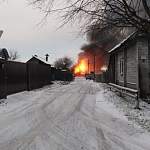 В Броннице дотла сгорел жилой дом (фото)