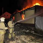 Меньше чем за сутки в Новгородской области сгорели четыре дома и один трактор