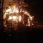 На пожаре в Малой Вишере погиб человек