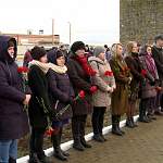 76-летие освобождения Новгорода началось с митинга на месте гибели героев-разведчиков