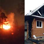 В Новгородской области пожар оставил священника и его восемь детей без крыши над головой