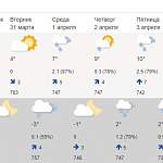Прогноз погоды на нерабочую неделю: в Новгородской области ожидается похолодание