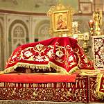 Трансляция Пасхального Богослужения из Софийского кафедрального собора Великого Новгорода 