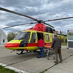 Воздушная скорая перевезла трёх пациентов из районов Новгородчины в областной центр 