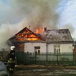 На пожаре в Боровичском районе погиб мужчина