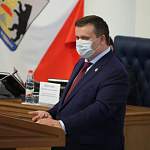 Губернатор Андрей Никитин проинформировал депутатов областной Думы о ситуации по COVID-19