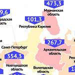 В Новгородской области заболеваемость коронавирусом ниже, чем в среднем по стране и выше, чем по СЗФО