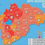 Великий Новгород ещё сильнее «покраснел» на коронавирусной карте региона