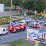 На проспекте Мира в Великом Новгороде произошла серьёзная авария